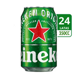 24x Cerveza Heineken Lata 350cc