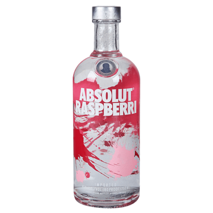 Vodka Absolut Raspberri 40° botella 750cc