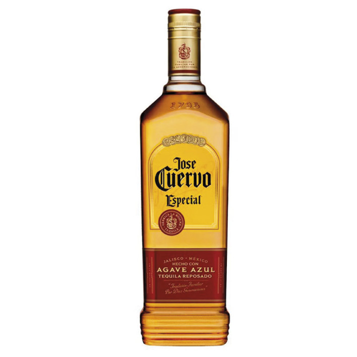 Tequila Jose Cuervo especial dorado 40° botella 750cc